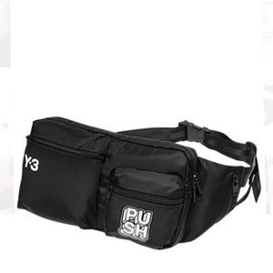 Y-3 Nylon Twill Logo Belt Pack